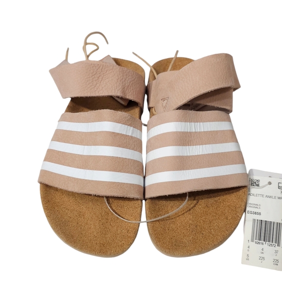 Adidas Adilette Ankle Wrap Sandals Women's 5 - Picture 2 of 7